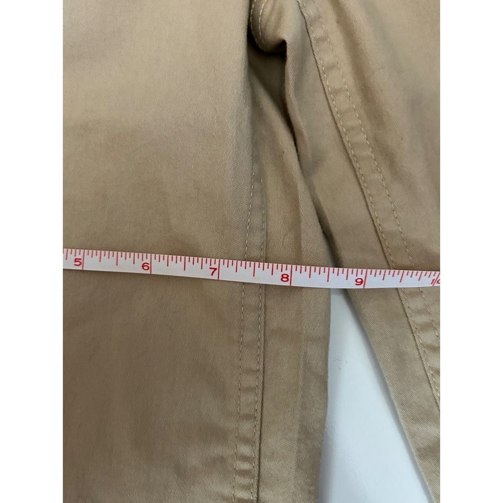 Crown & Ivy Kids Girls Khaki Chino Pants Size Medium J-73 - Picture 6 of 8